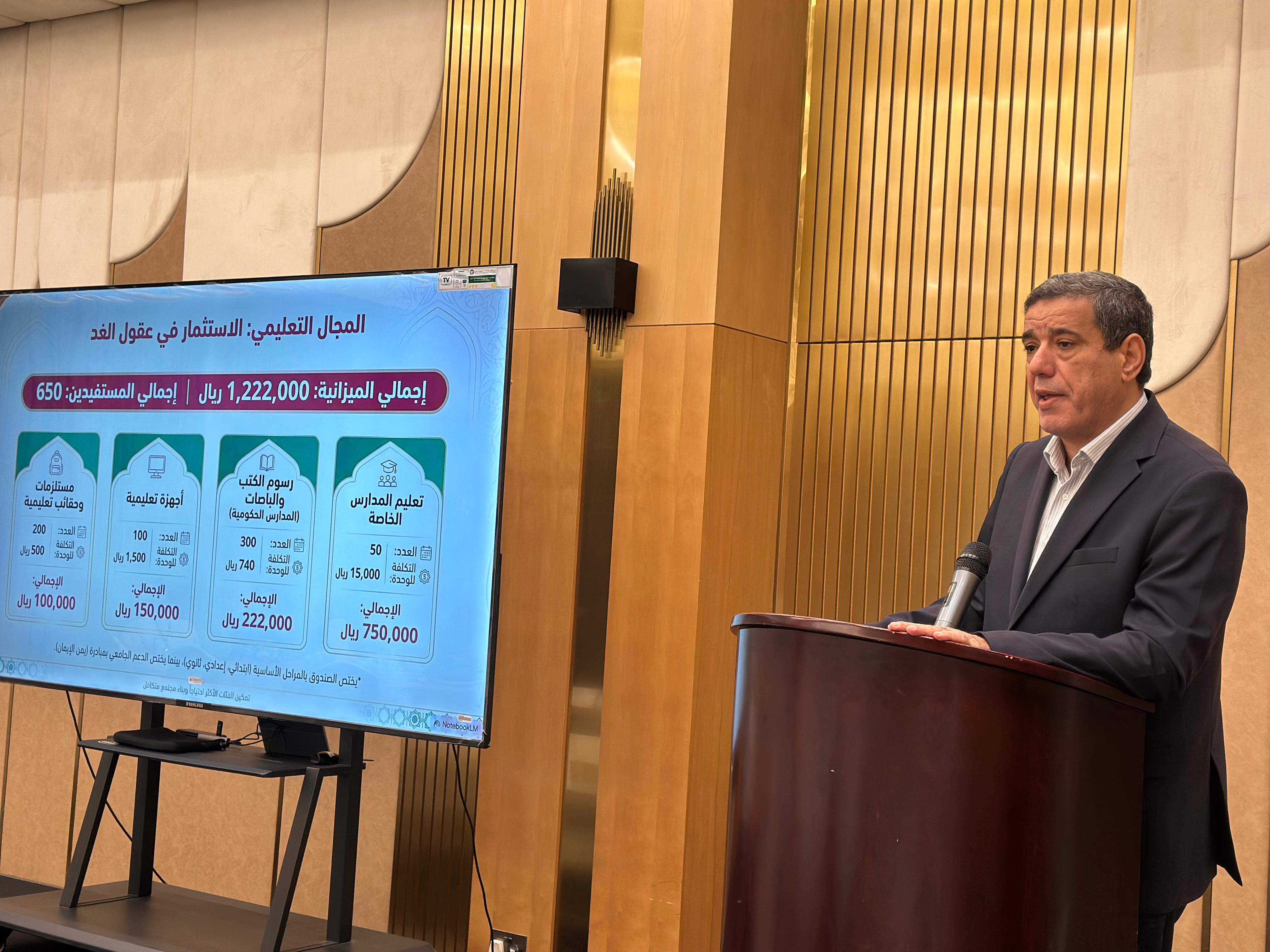 مجلس الجالية يدشن صندوق الجالية اليمنية بالتعاون مع جمعية قطر الخيرية