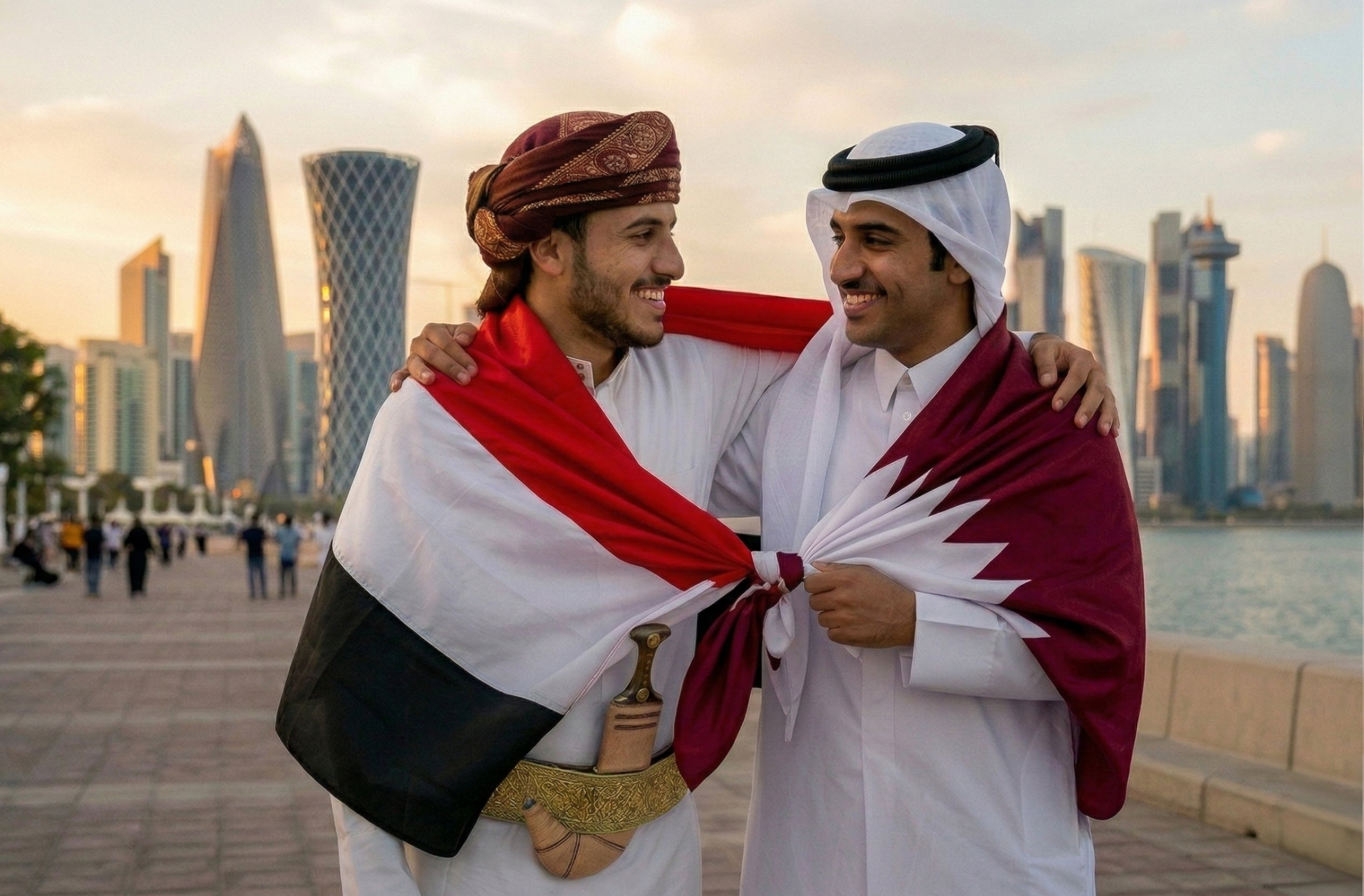 بيان الجالية اليمنية بشأن الاعتداء الإيراني على أراضي دولة قطر